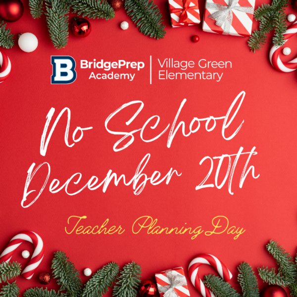 No School Teacher Planning Day